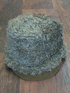 POODLE KNIT MELANGE CAP