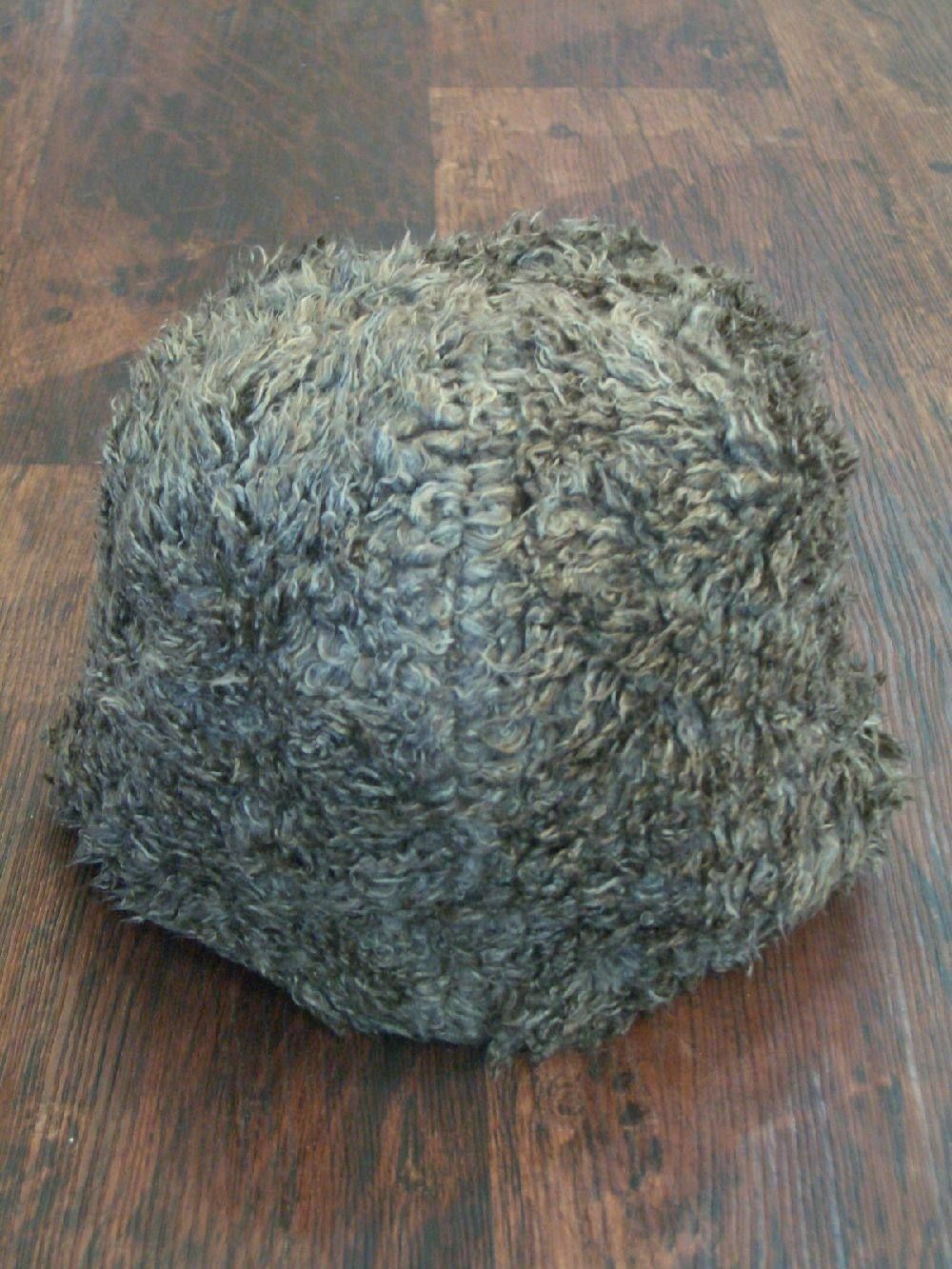 POODLE KNIT MELANGE CAP