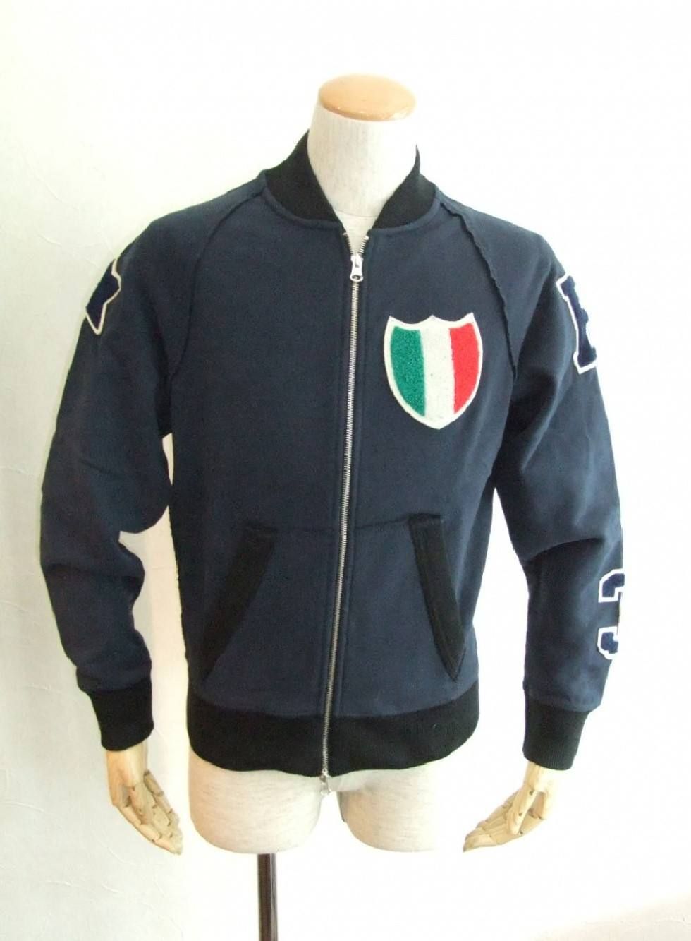 ZIPブルゾン (Navy)
