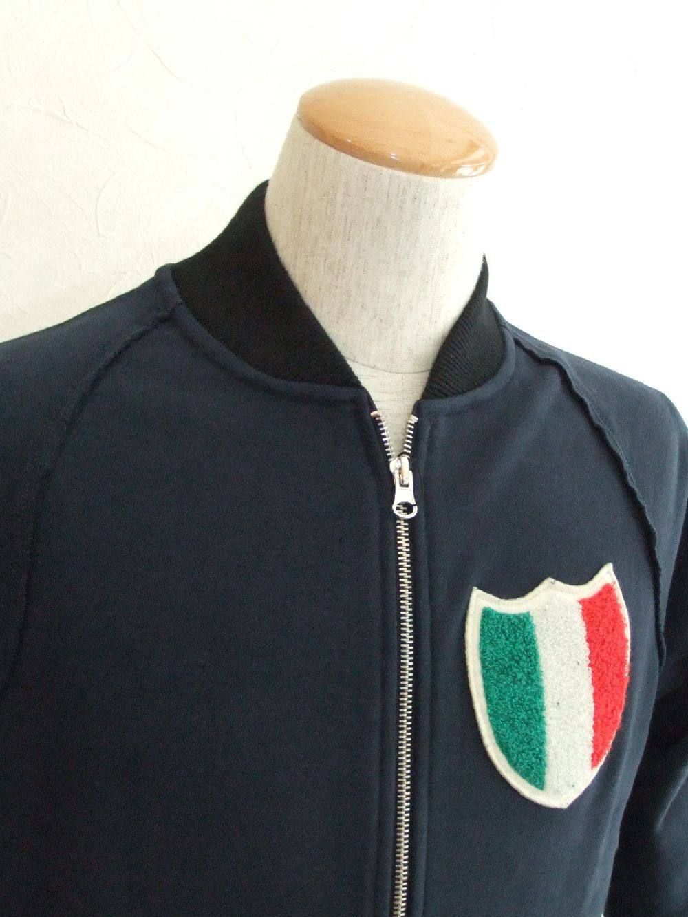 ZIPブルゾン (Navy)