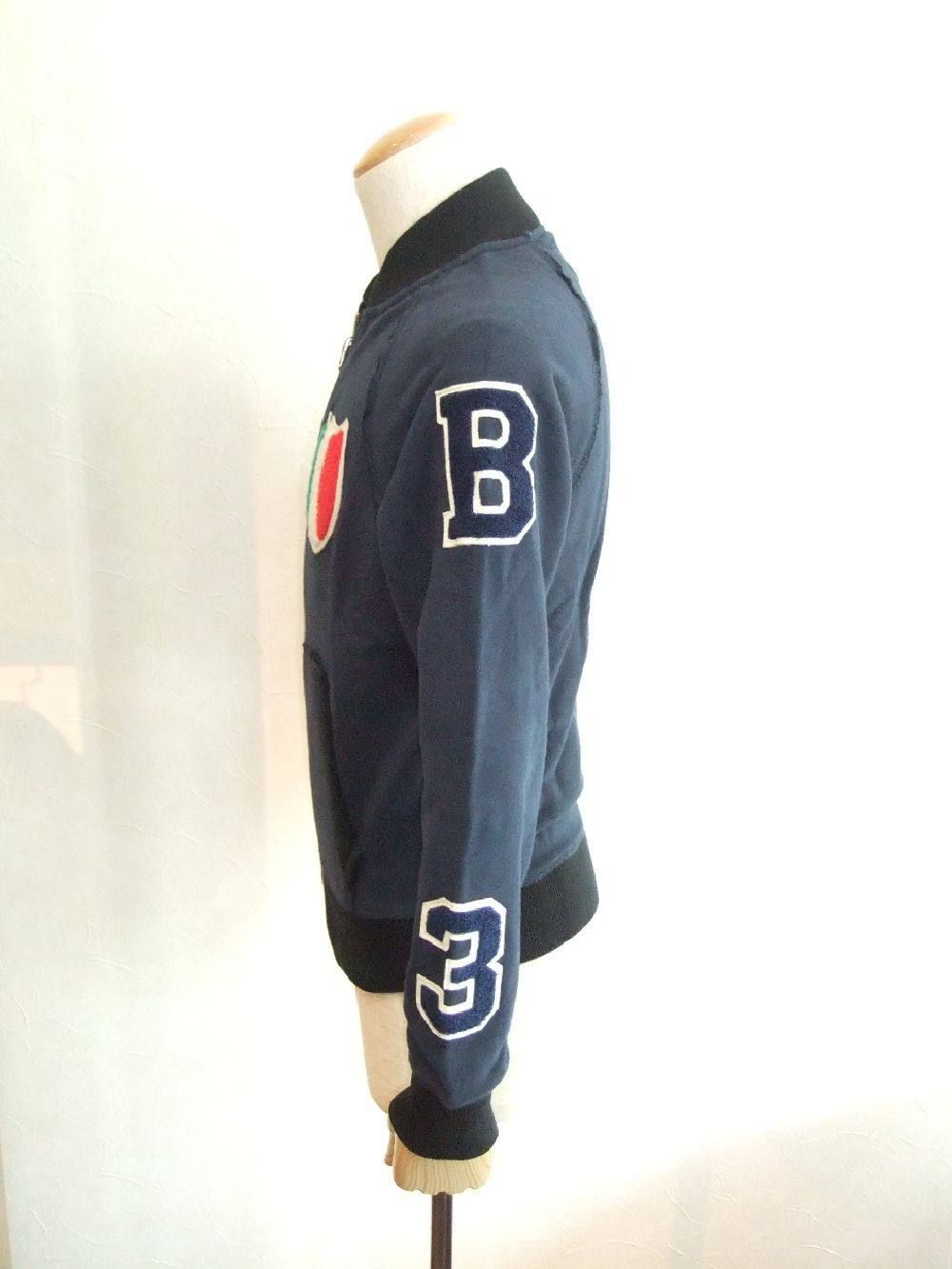 ZIPブルゾン (Navy)