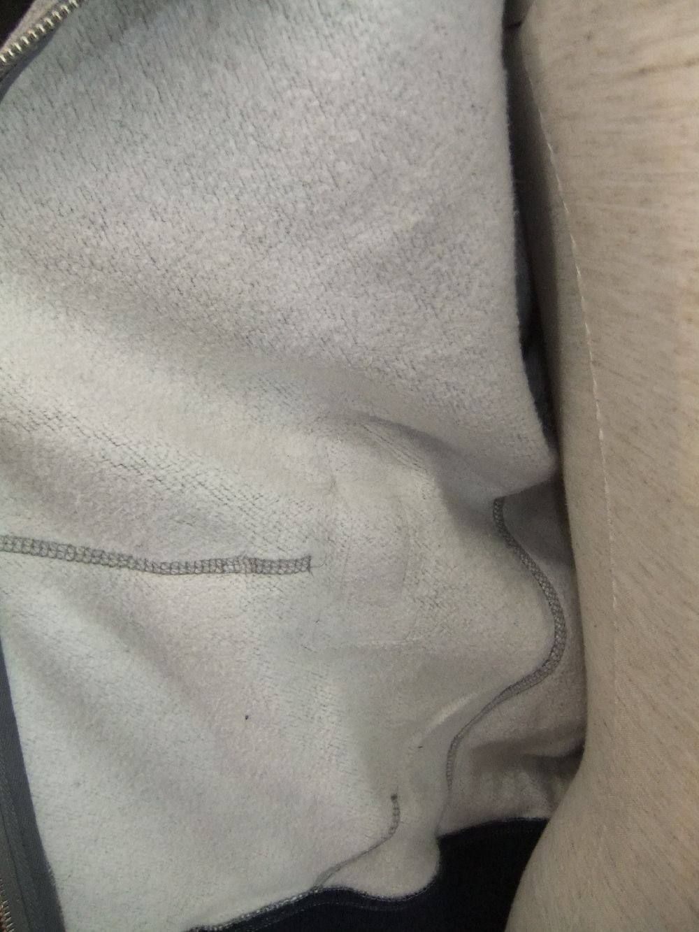 ZIPパーカー Grey