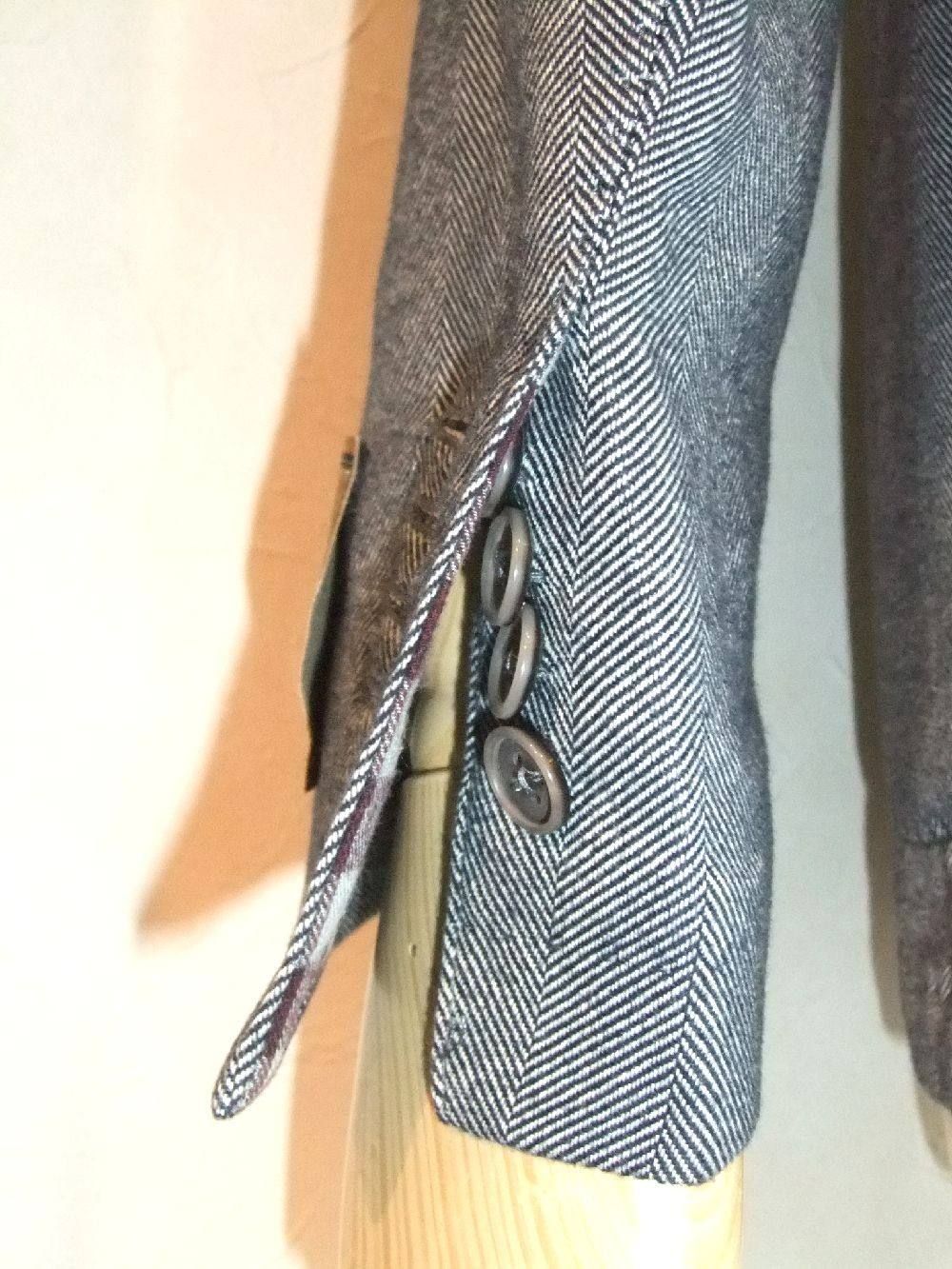 ヘリンボーン コットンジャケット(FLY JACKET)