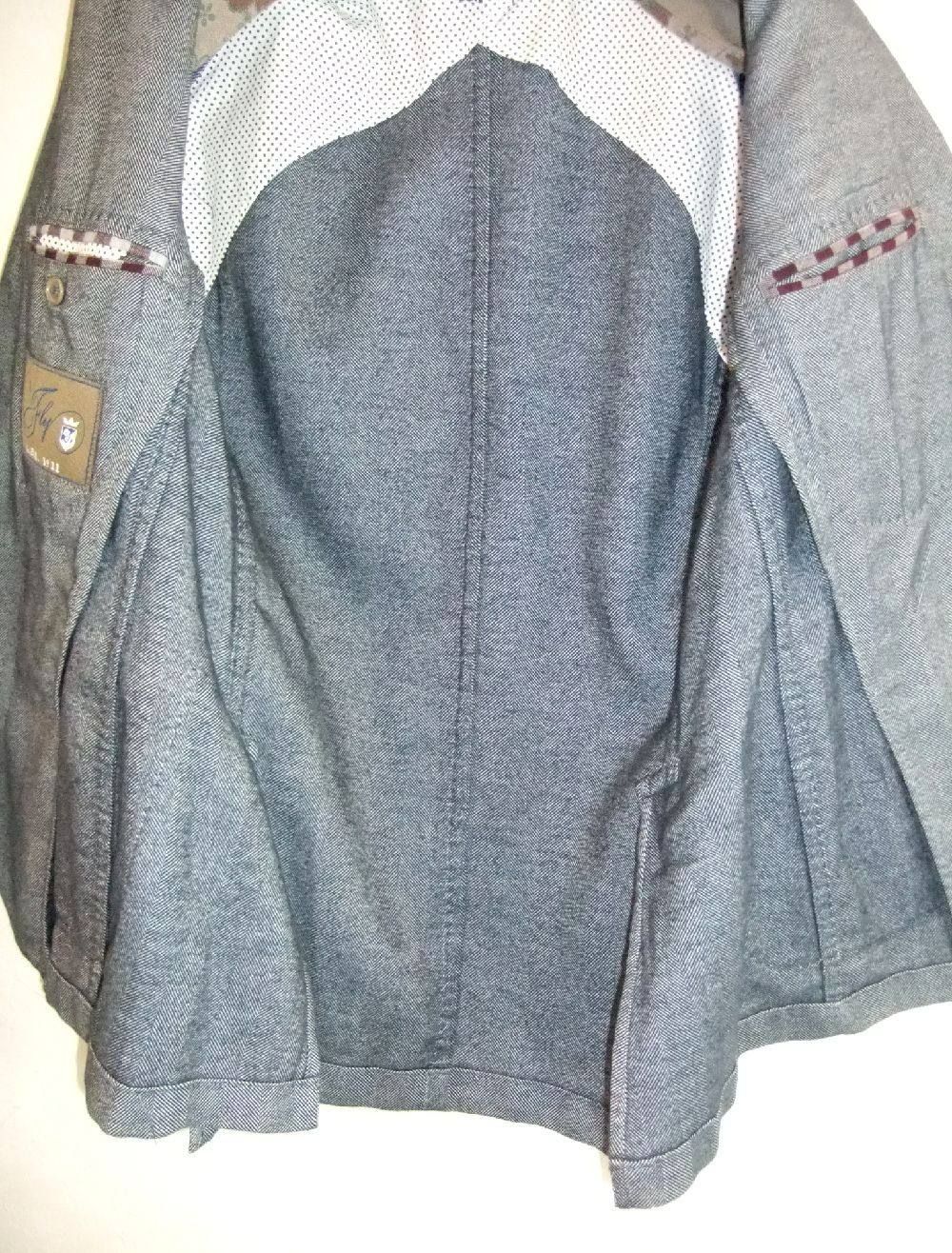 ヘリンボーン コットンジャケット(FLY JACKET)