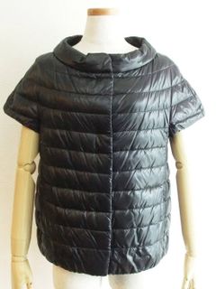 S/S DOWN VEST(BK)