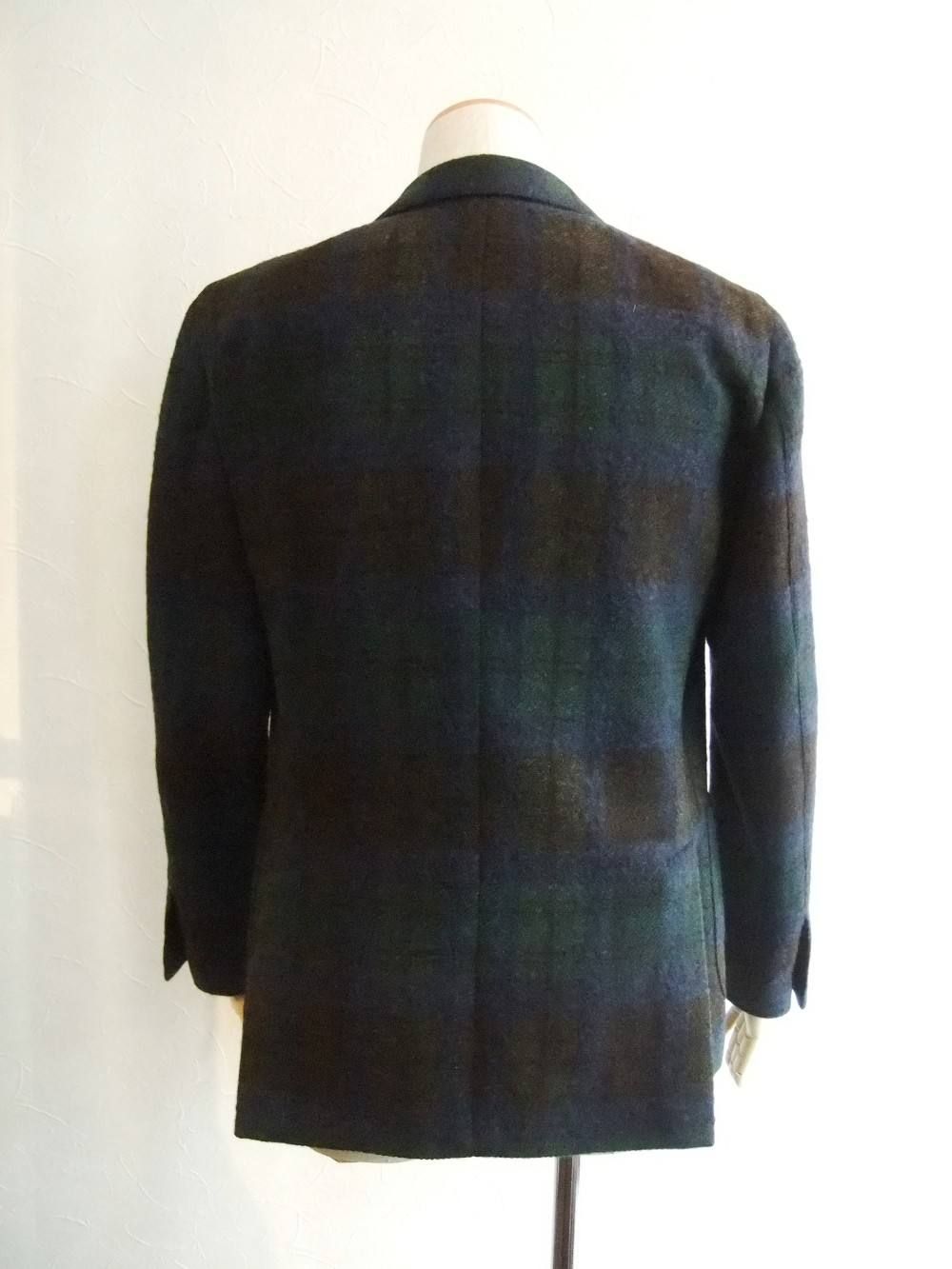 3B WOOL CHECK JACKET 903Q-A45564