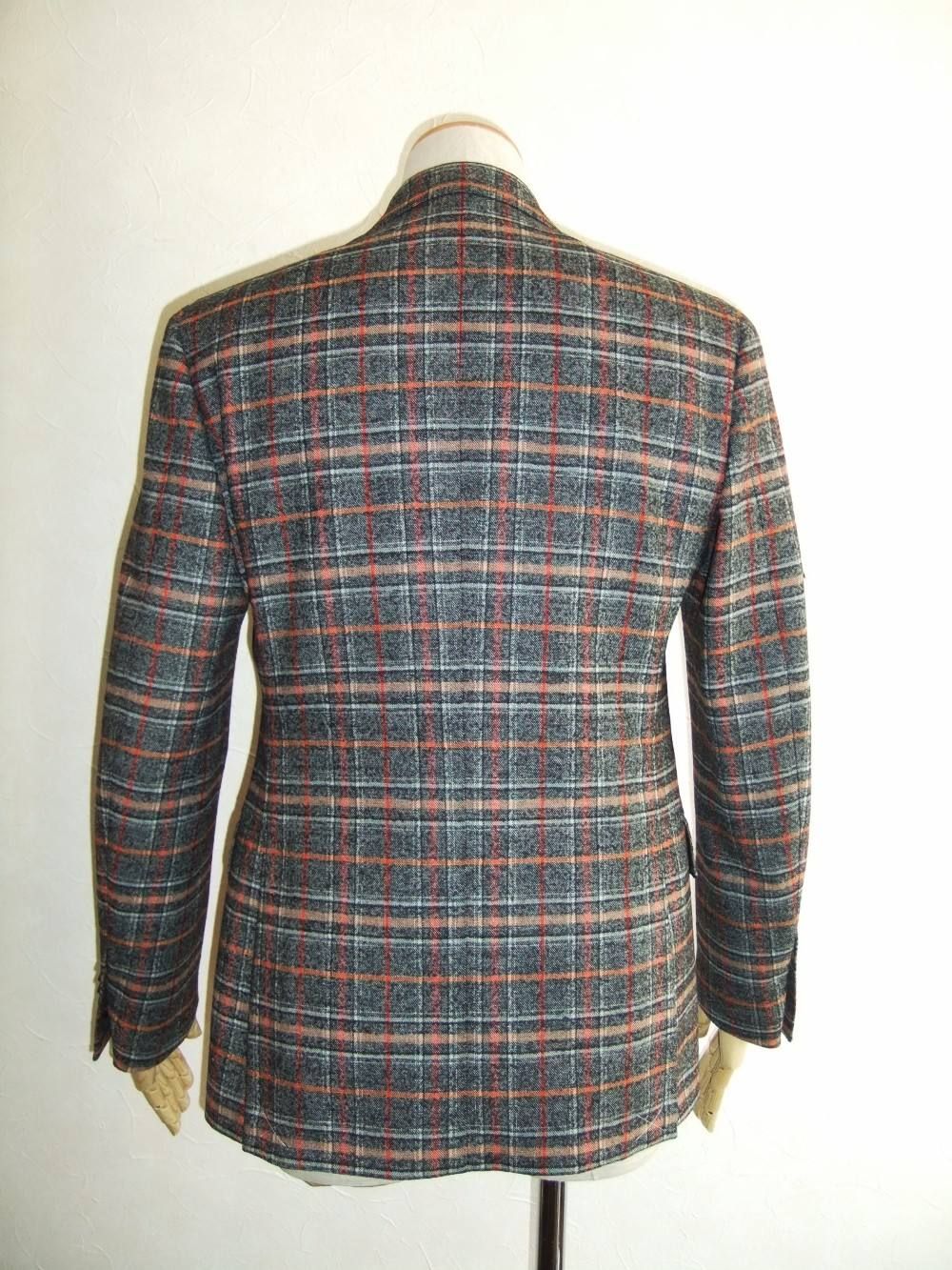 WOOL CHECK JACKET