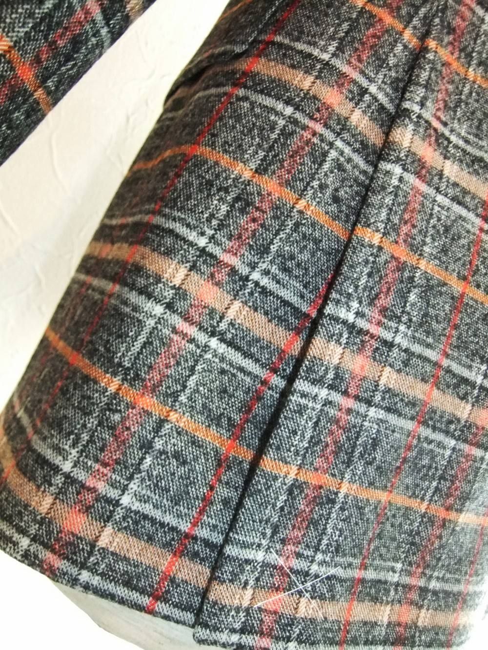 WOOL CHECK JACKET