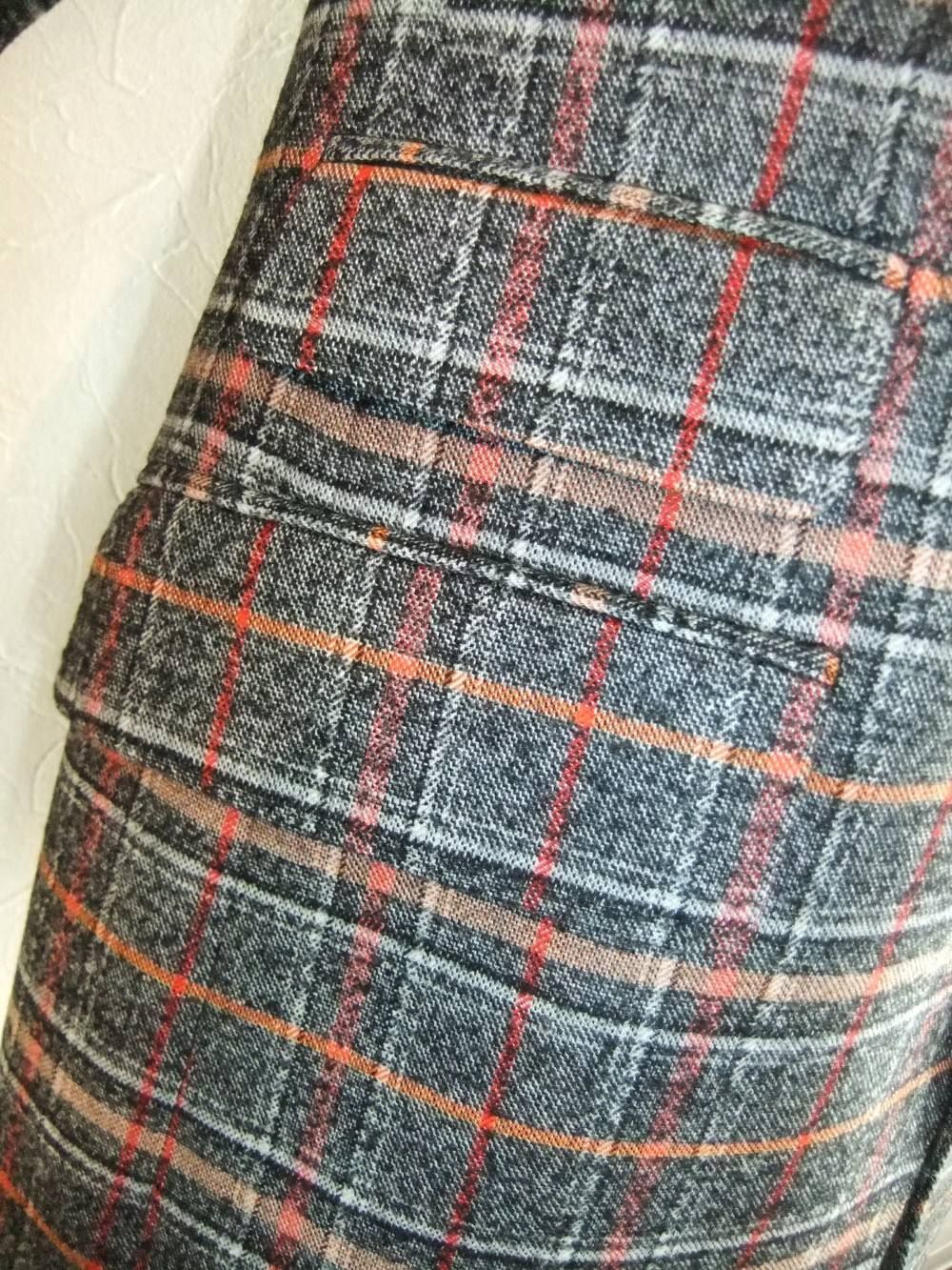 WOOL CHECK JACKET