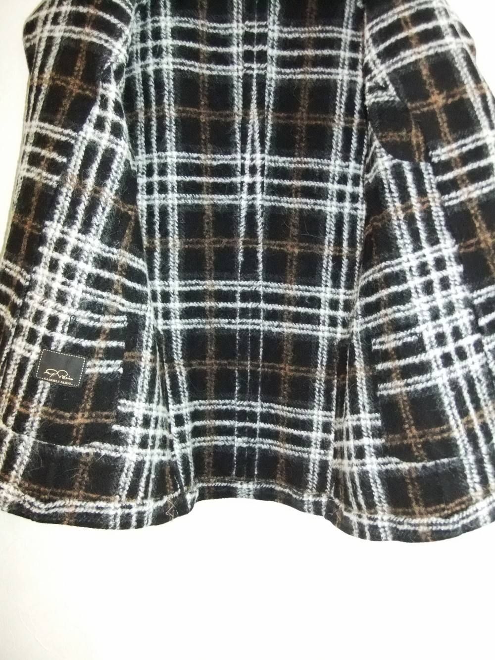 WOOL BOUCLE CHECK JACKET  G50033BO-G5476/604