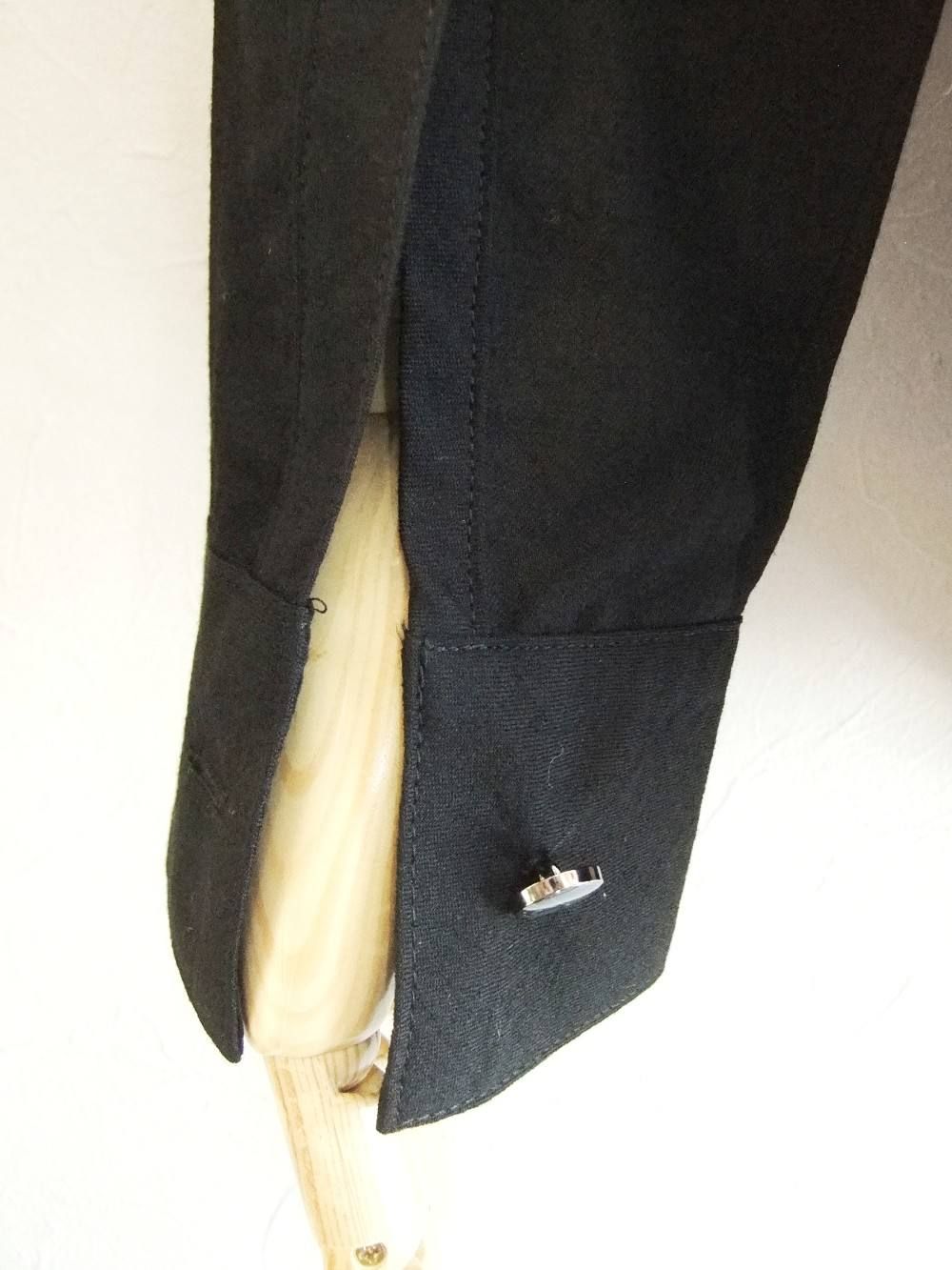 WOOL TWILL WIDE SHIRT