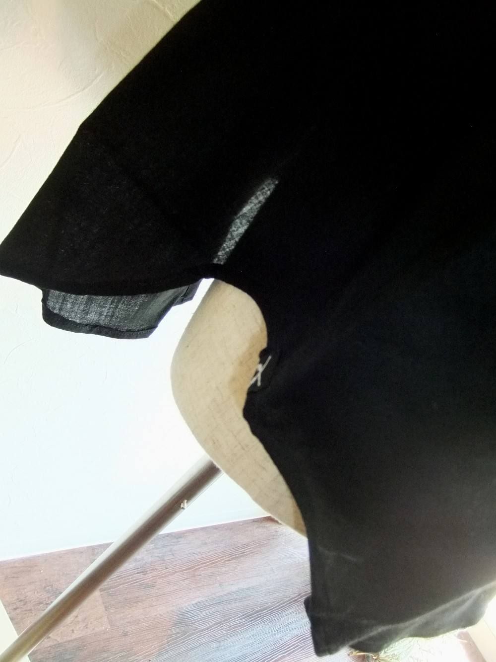 WOOL TWILL WIDE SHIRT
