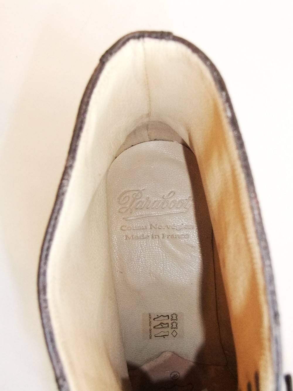 パラブーツ PARABOOT Uチップブーツセリニャン Serignan 7.5 Paraboot - SERIGNAN(セリニャン) | 4.444glad