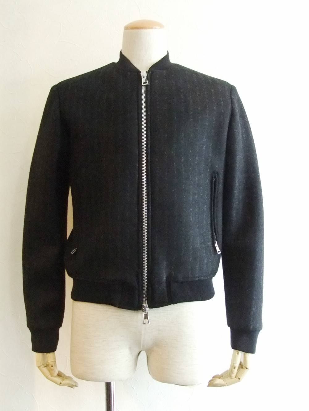 ウールジャージーブルゾン STRIPE WOOL BLOUSON
