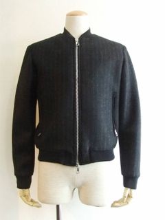 ウールジャージーブルゾン STRIPE WOOL BLOUSON