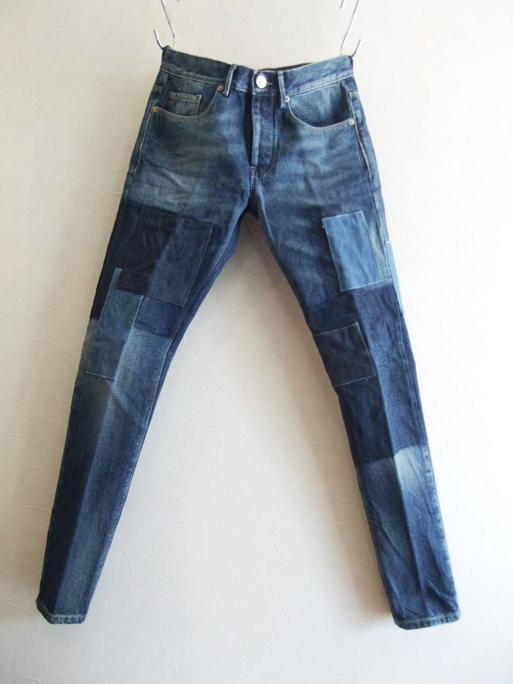 PATCHWORK DENIM PANT