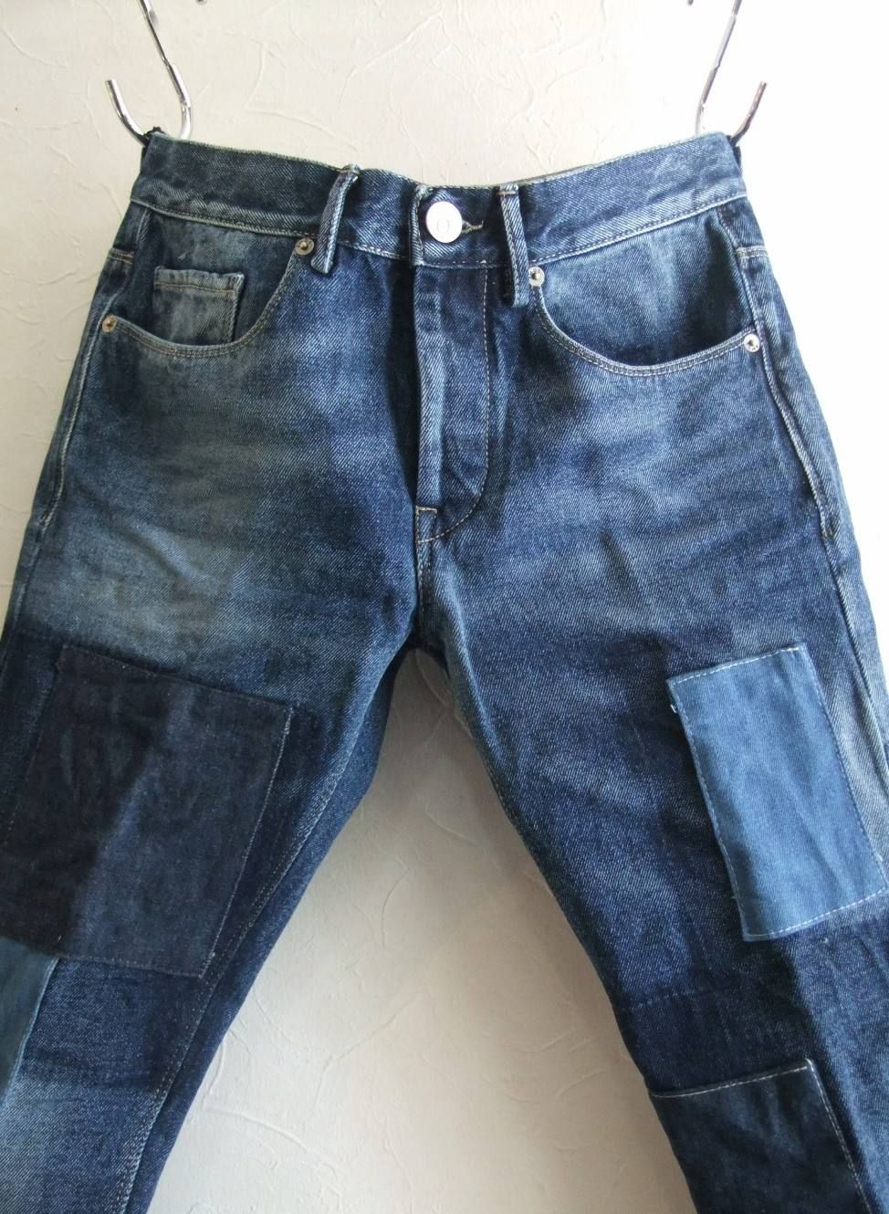 PATCHWORK DENIM PANT