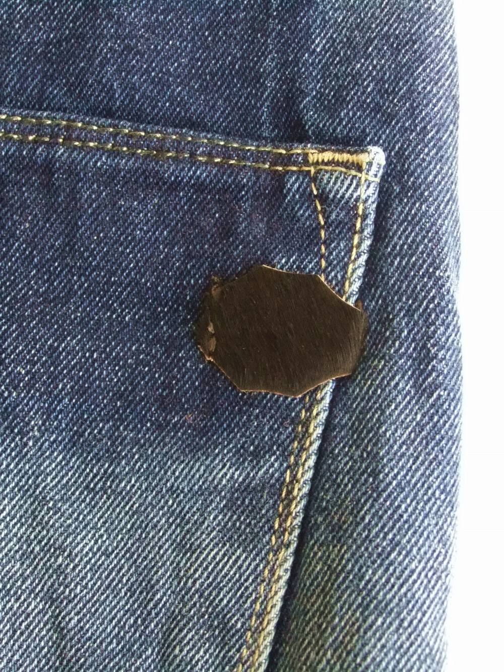 PATCHWORK DENIM PANT