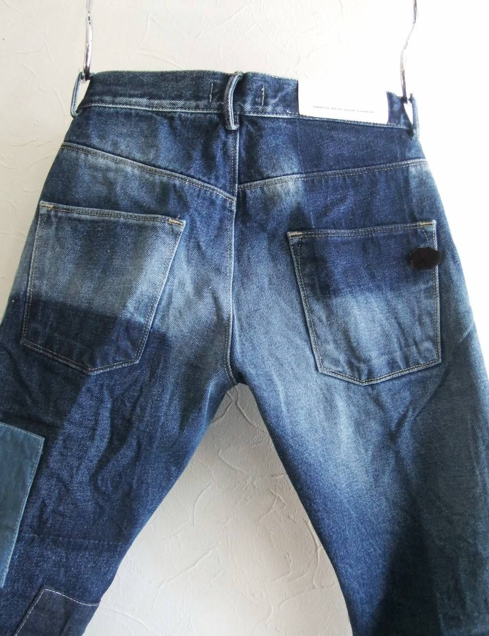PATCHWORK DENIM PANT
