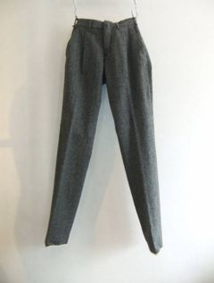 LARDINI (ラルディーニ) 1プリーツ ウール パンツ