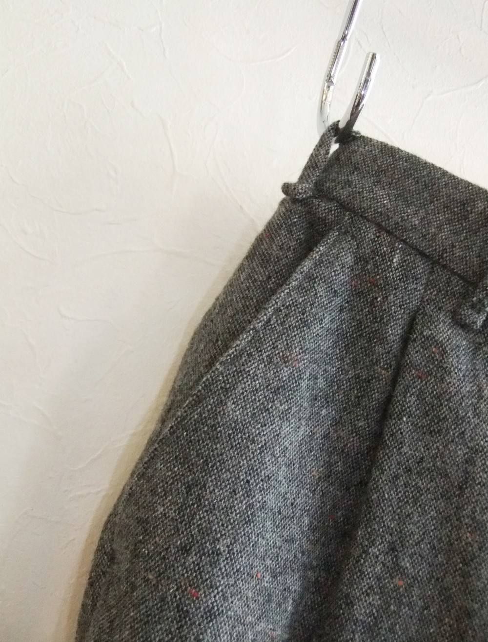LARDINI (ラルディーニ) 1プリーツ ウール パンツ