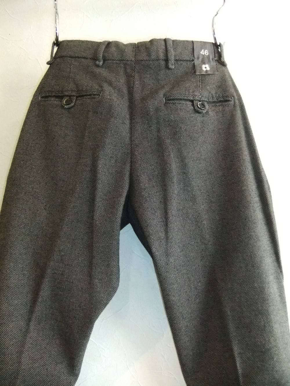 LARDINI (ラルディーニ) 1プリーツ コットン パンツ