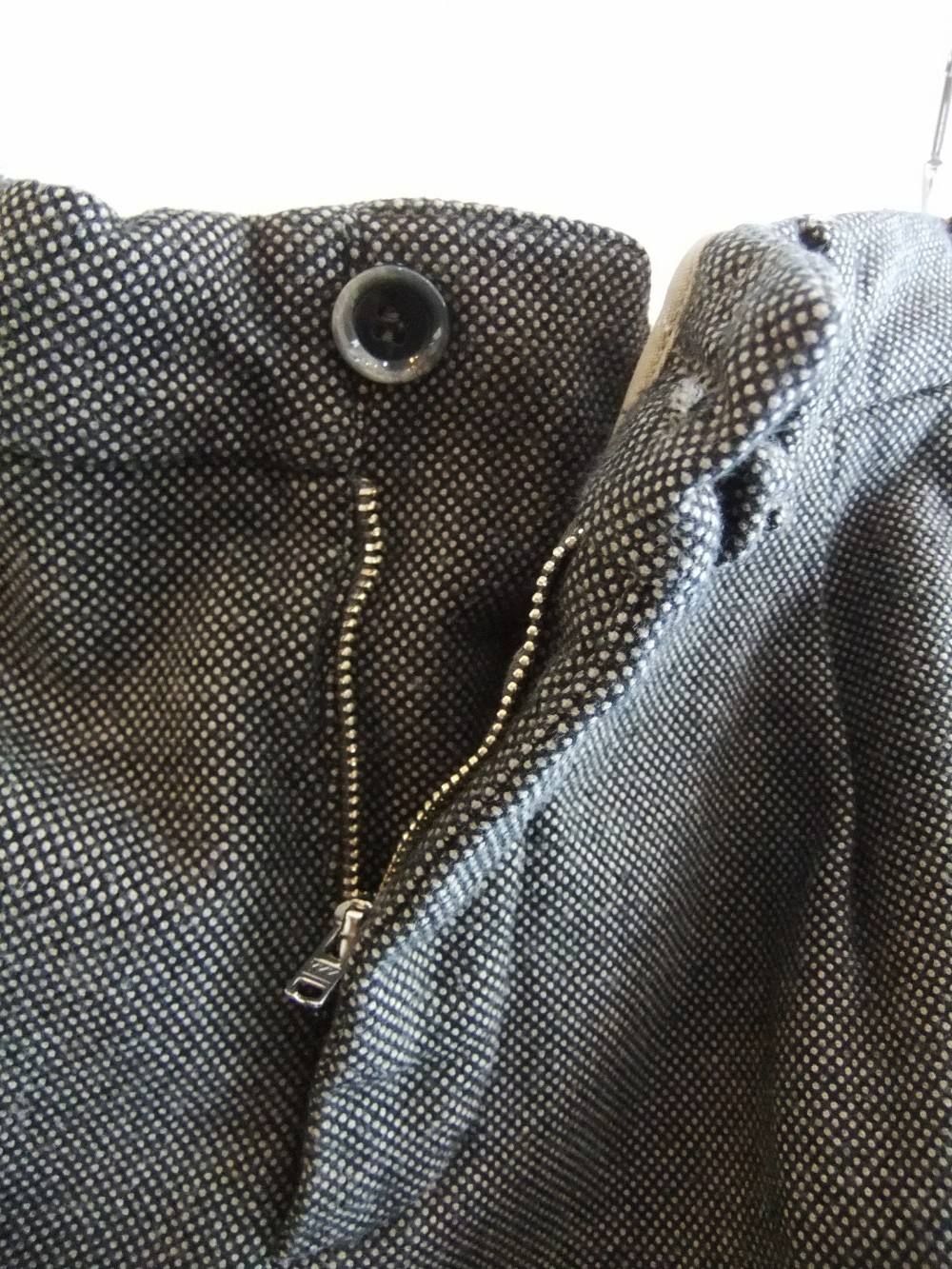 LARDINI (ラルディーニ) 1プリーツ コットン パンツ
