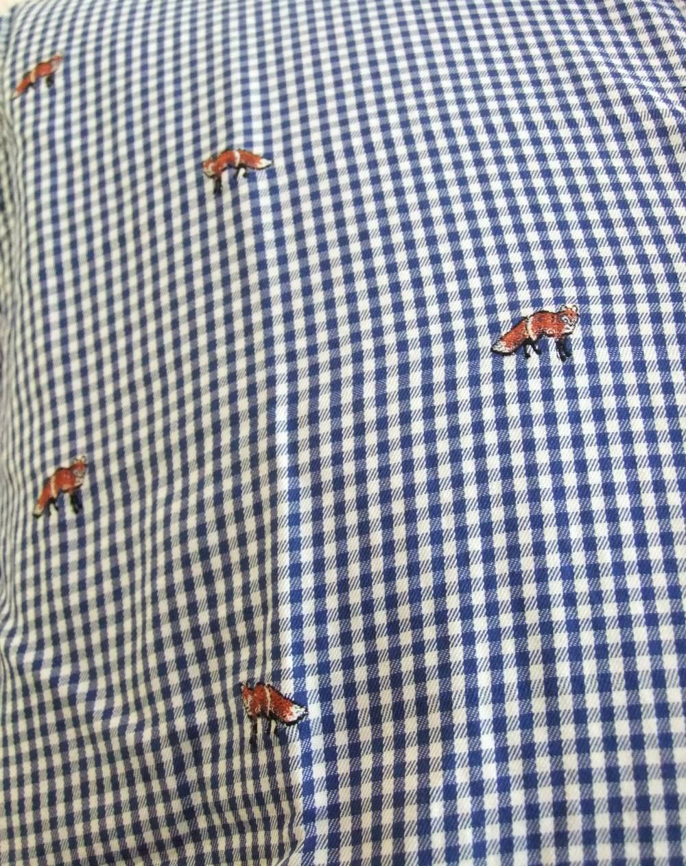 LARDINI (ラルディーニ) ギンガム チェック シャツ
