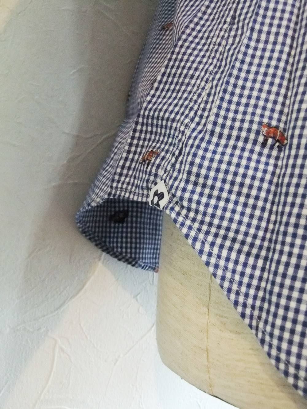 LARDINI (ラルディーニ) ギンガム チェック シャツ
