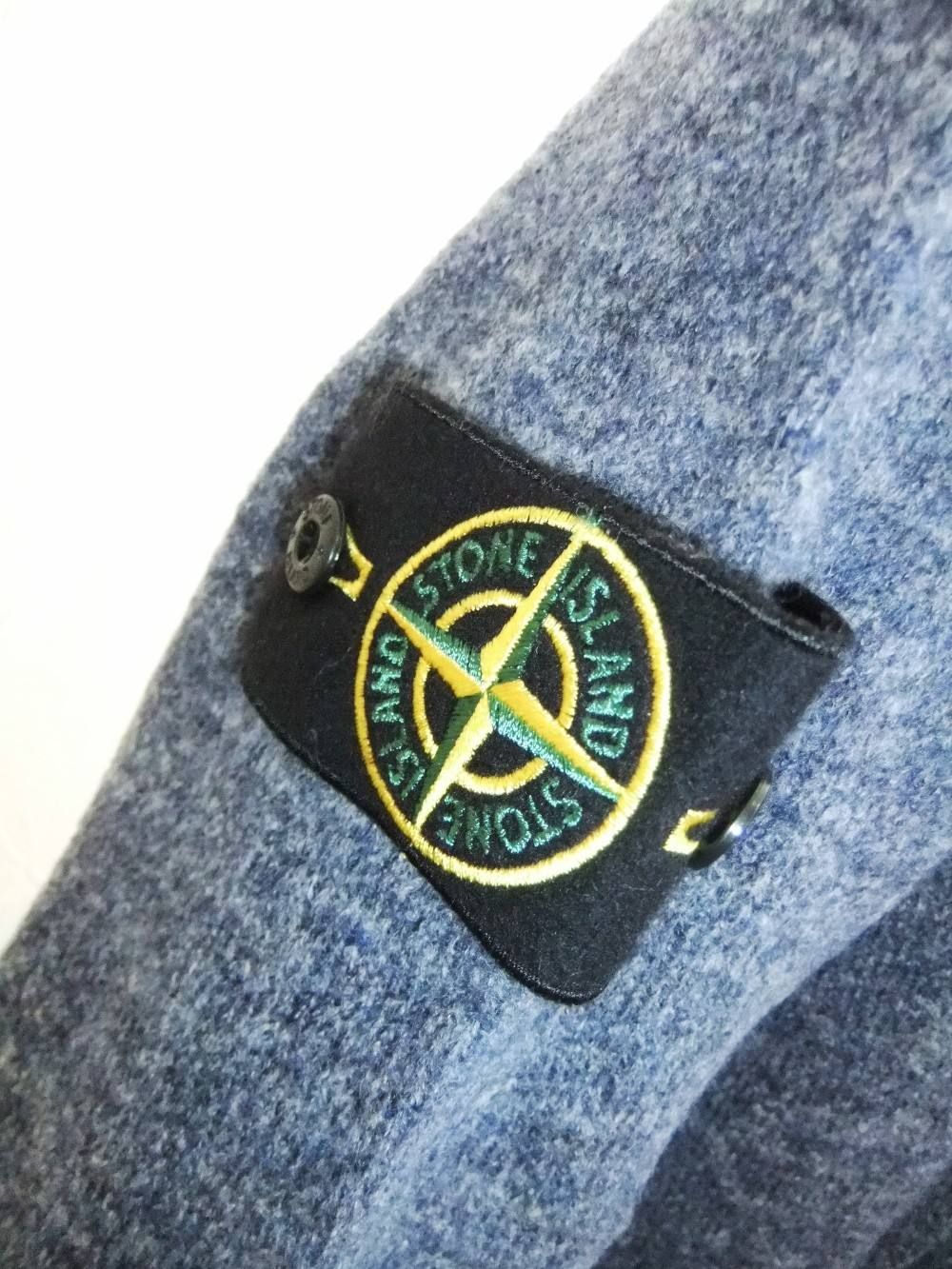 STONE ISLAND - スタンドカラーニットカーディガン 530B9