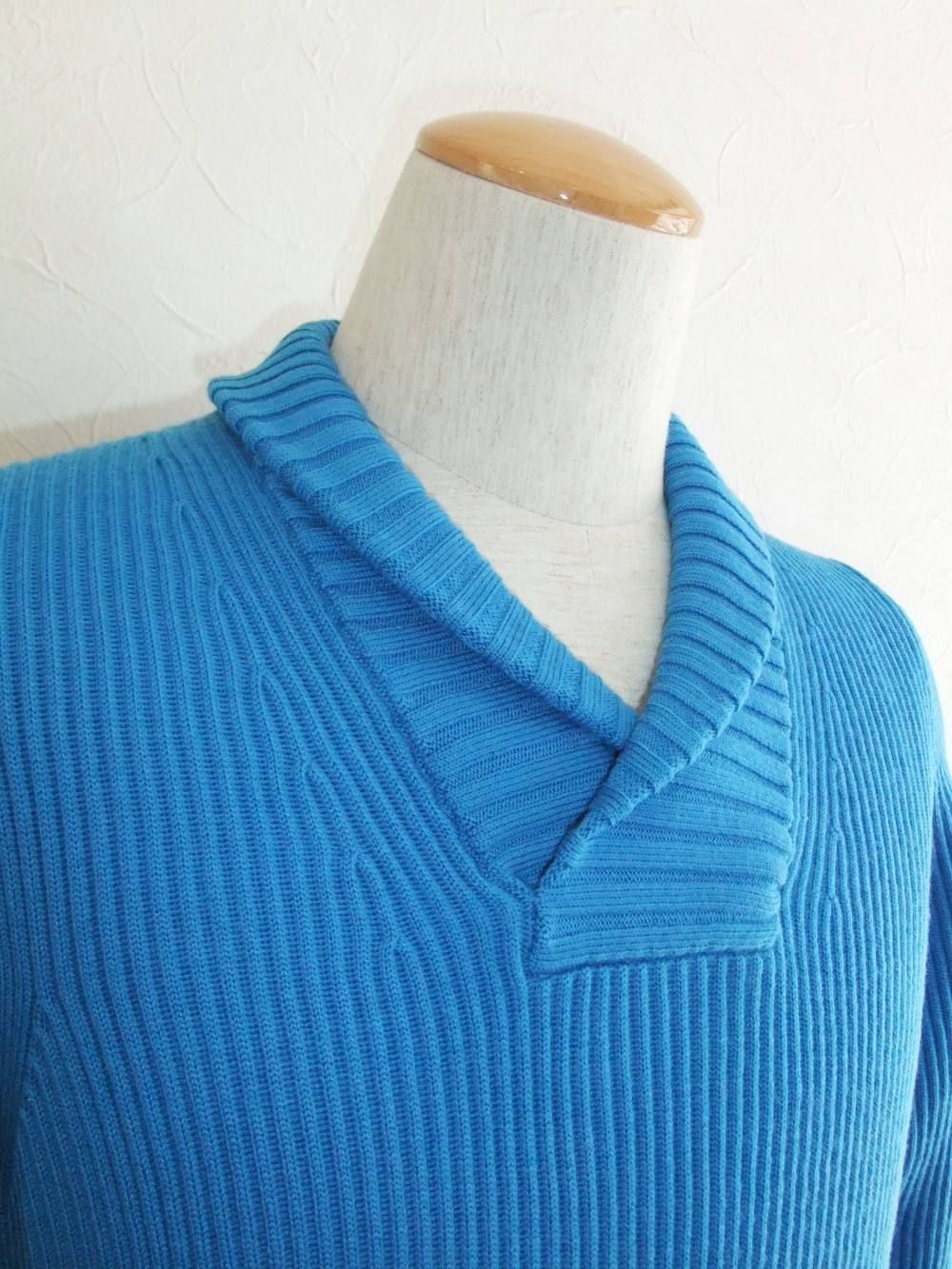 ショールカラー V/N RIB KNIT 505C2