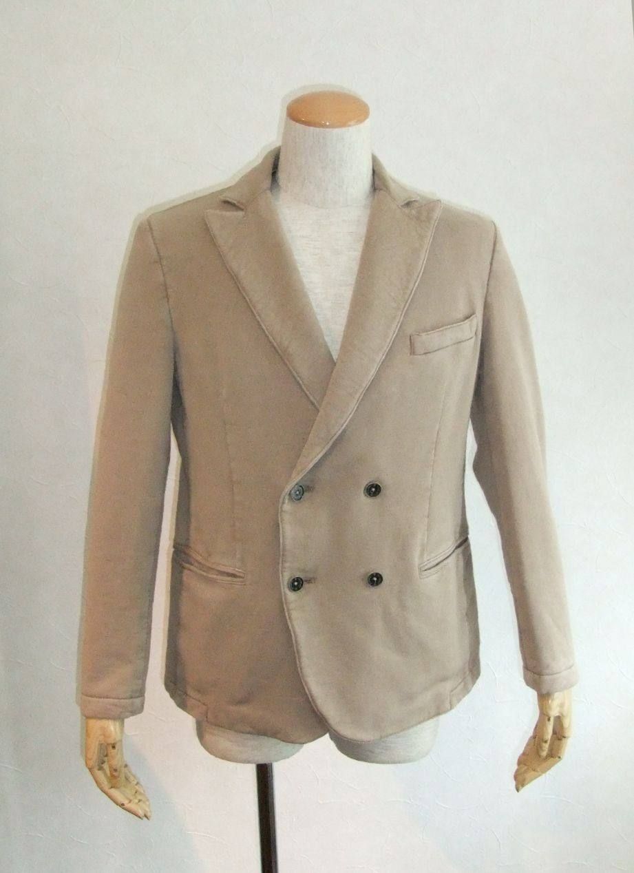 CAMELLOジャージダブルジャケット (BEIGE)