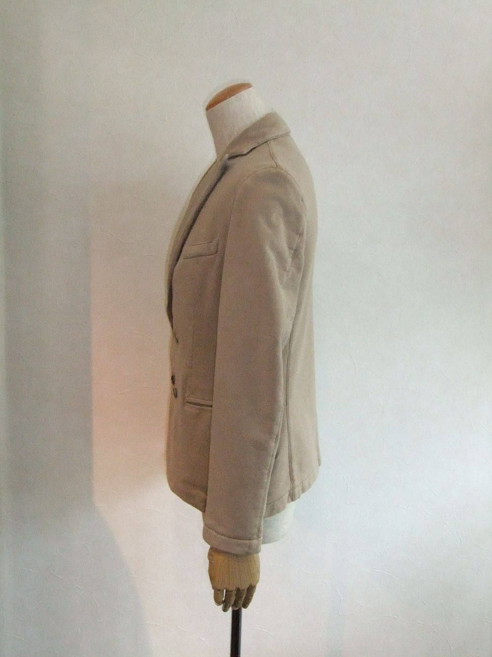 CAMELLOジャージダブルジャケット (BEIGE)