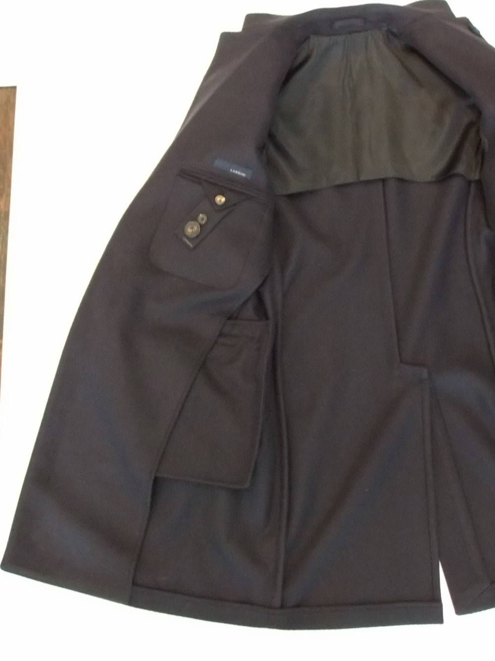 LARDINI (ラルディーニ) ウール カシミヤ シングル チェスター コート