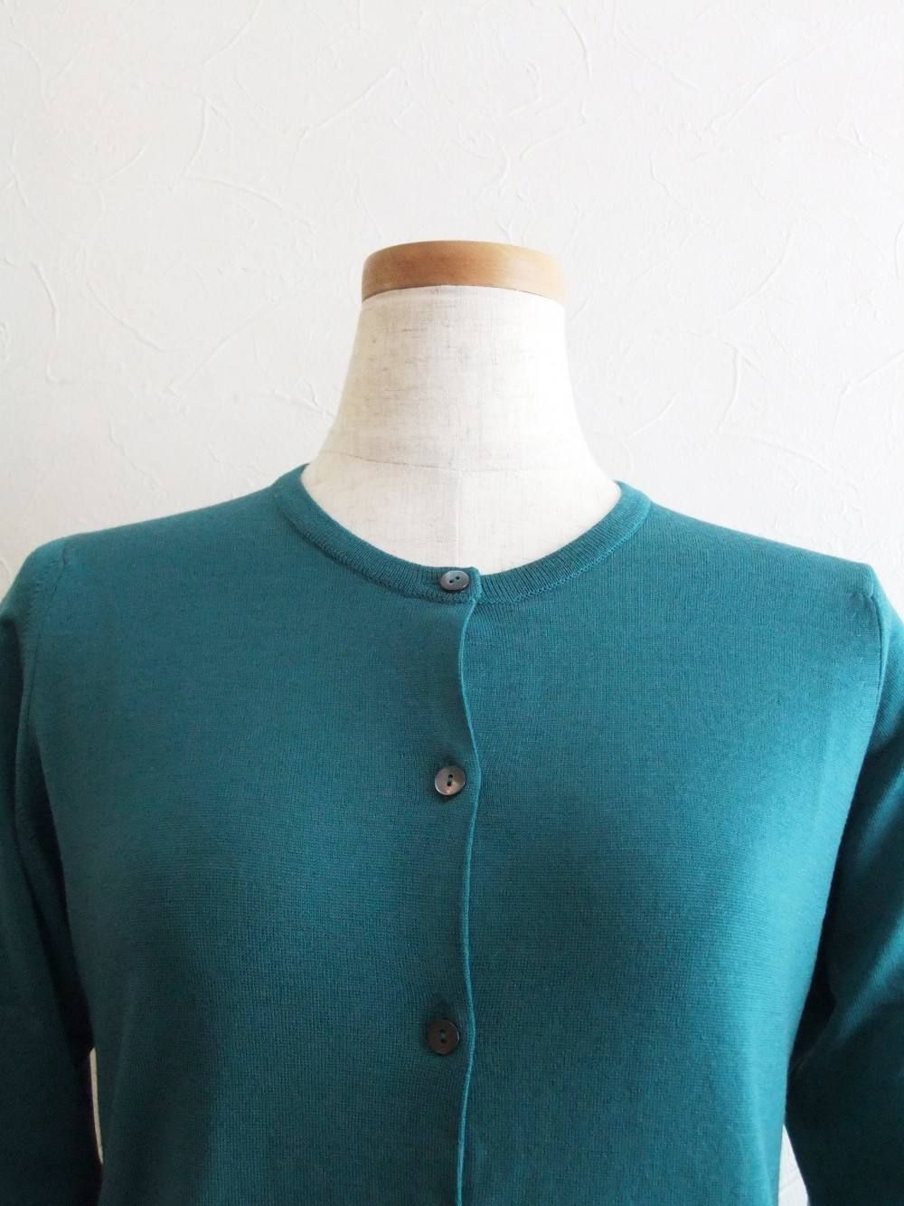 NEW BASIC C/N CARDIGAN (DEAN GRN)