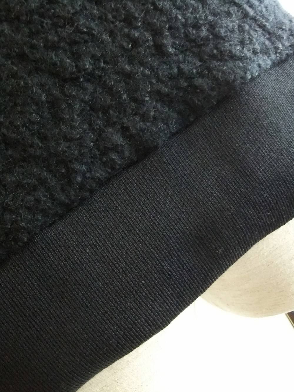 WOOL BOA PULLOVER