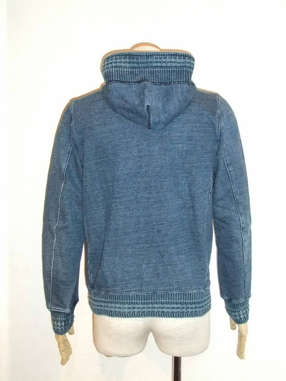 REMI RELIEF - INDIGO ZIP UP HOODIE | 4.444glad