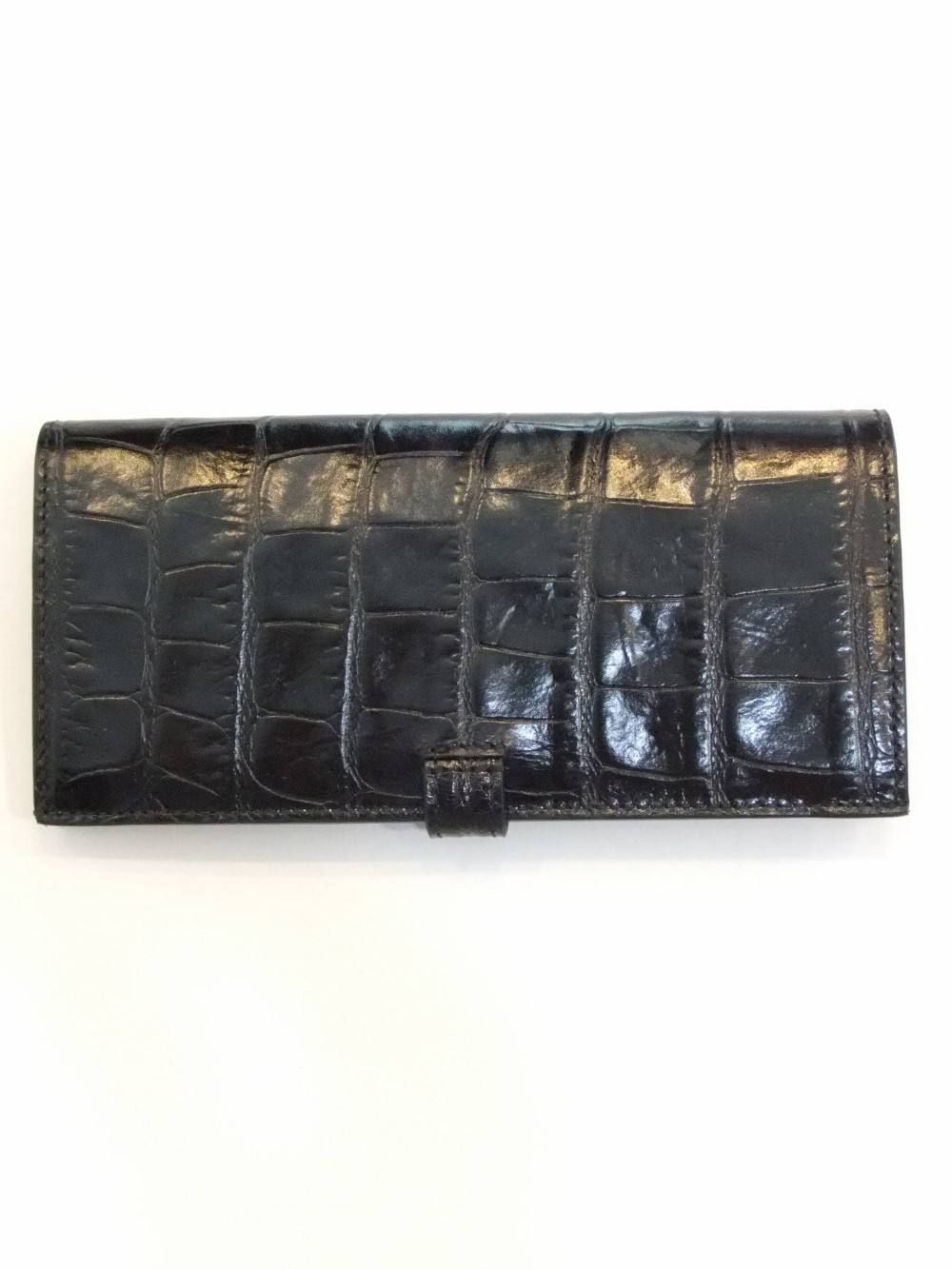 ELONGATED WALLET WITH TAB