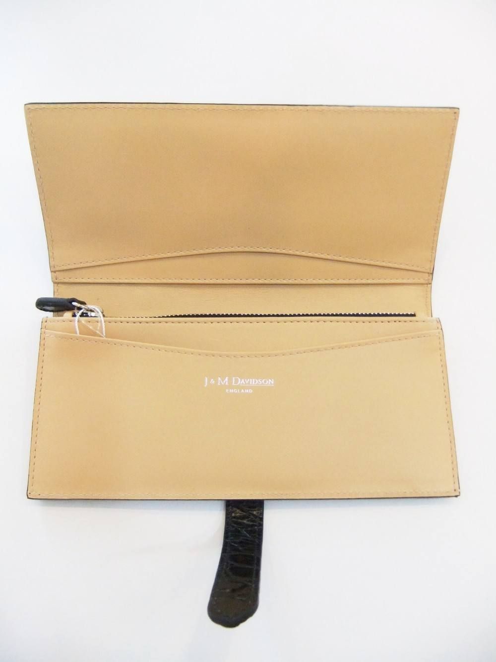 ELONGATED WALLET WITH TAB