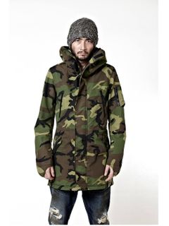 アメリカ軍 GORE-TEX モッズコート 1276-02 (CAMO)