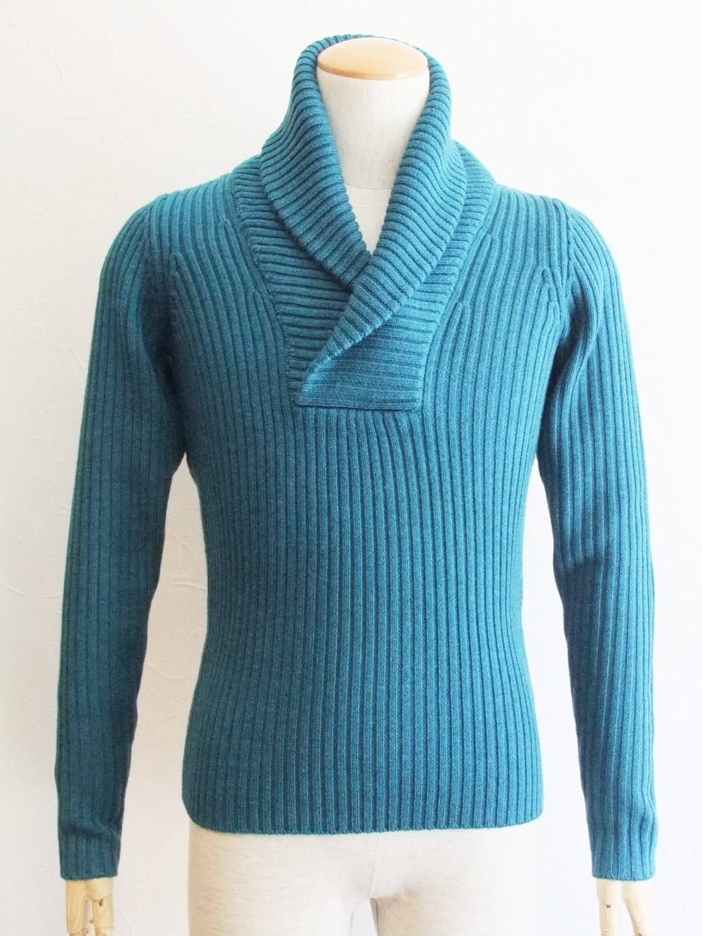SHAWL COLLAR PULLOVER