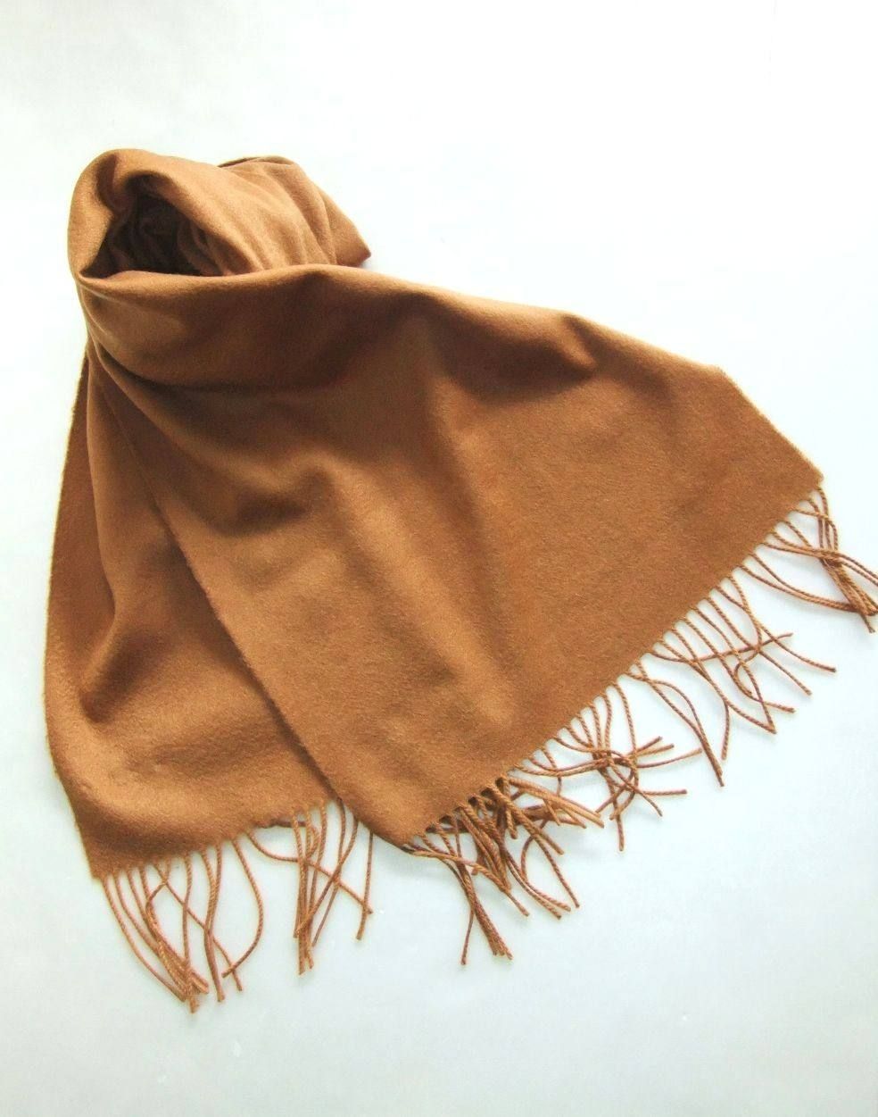 JOHNSTONS (ジョンストンズ) カシミヤ ストール キャメル