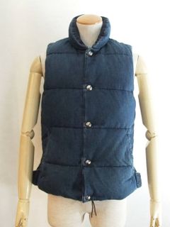 DENIM DOWN VEST