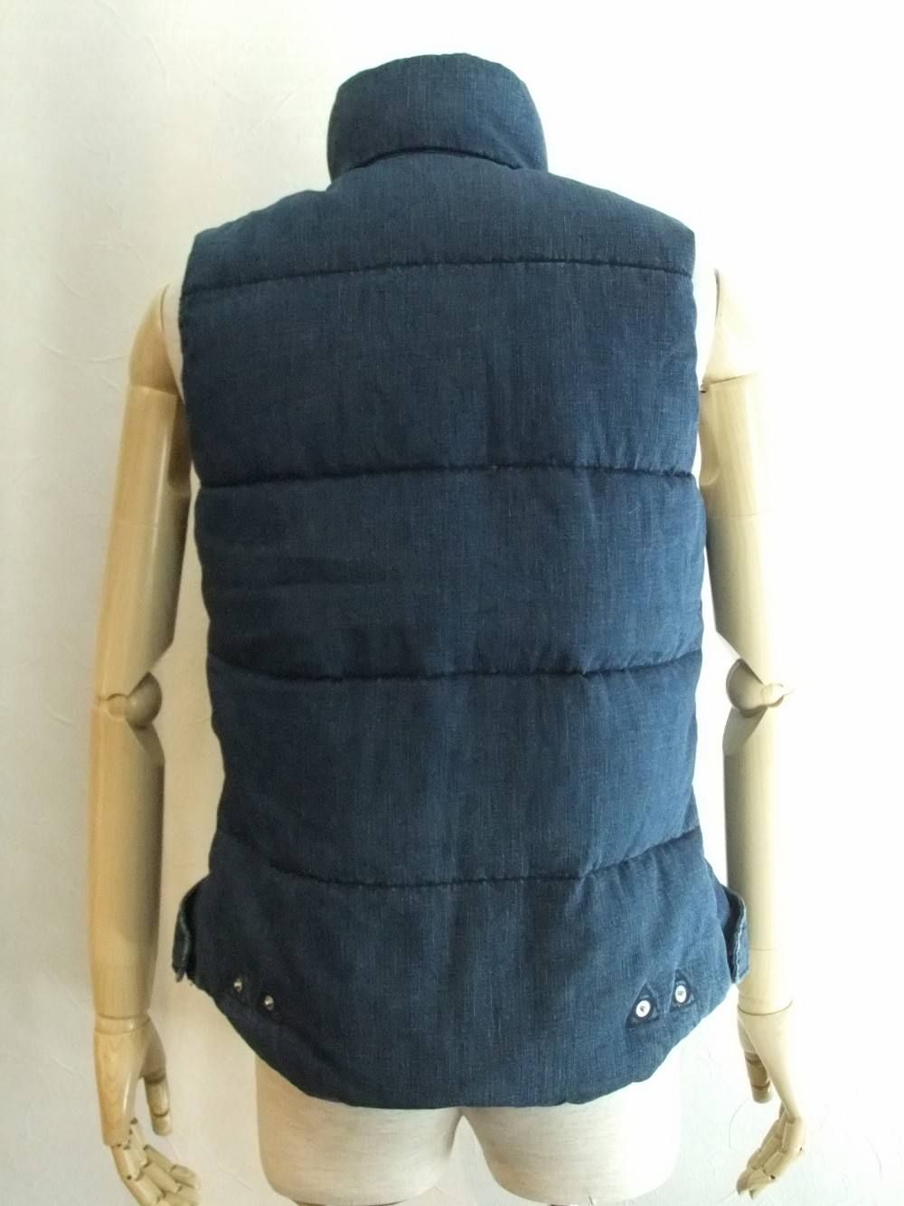 REMI RELIEF - DENIM DOWN VEST | 4.444glad