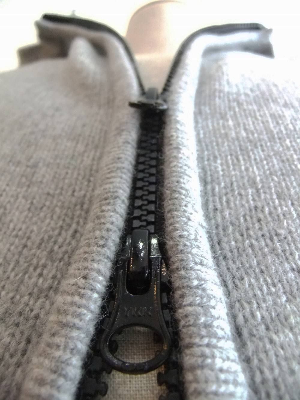KNIT PARKA (GREY)