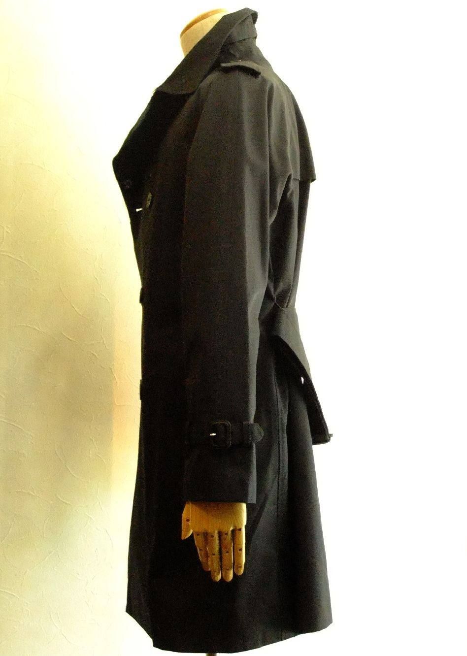 MACKINTOSH LONGFORDネイビー トレンチコート 40