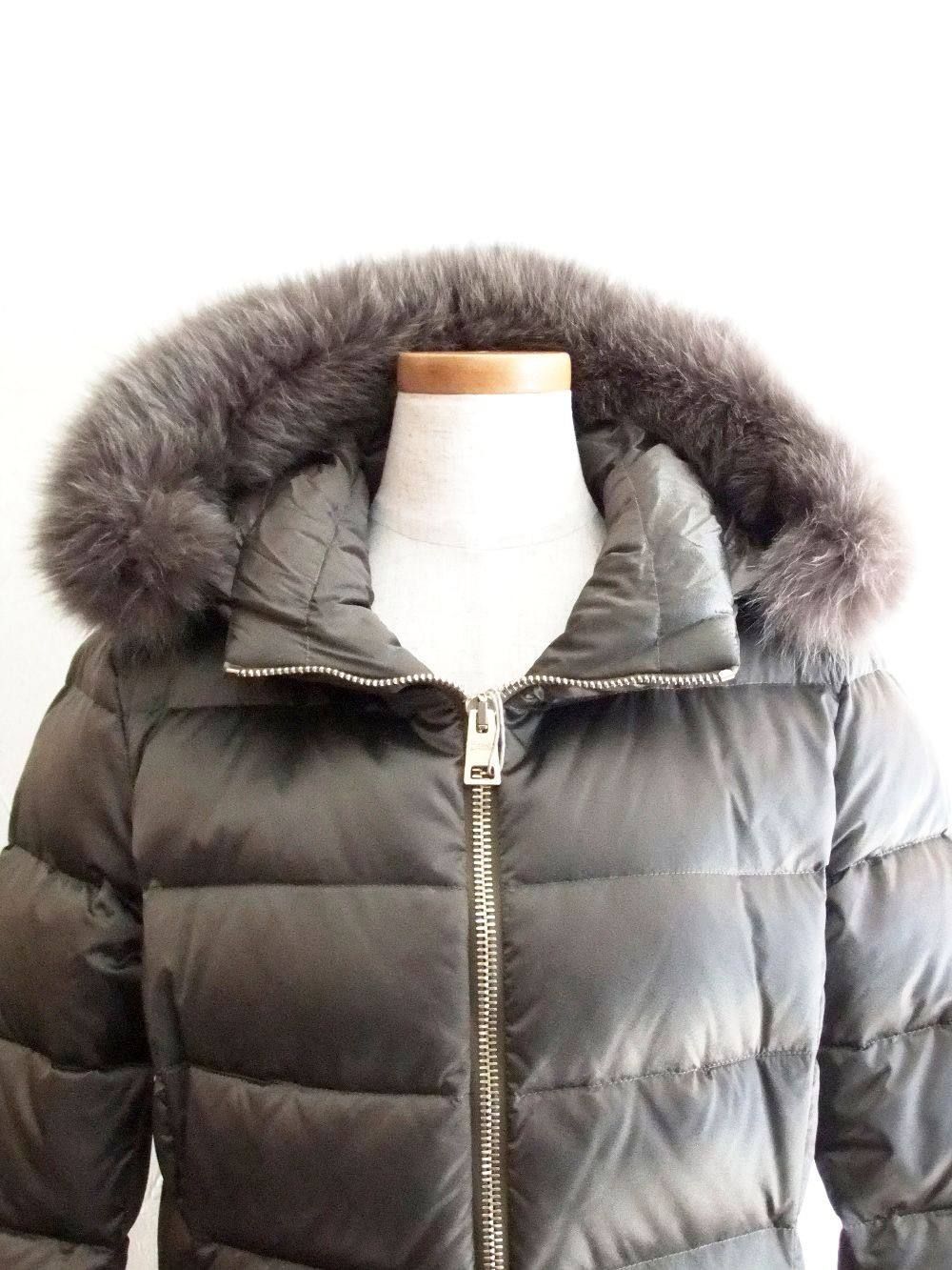 MARBLED PADDED DOWN COAT