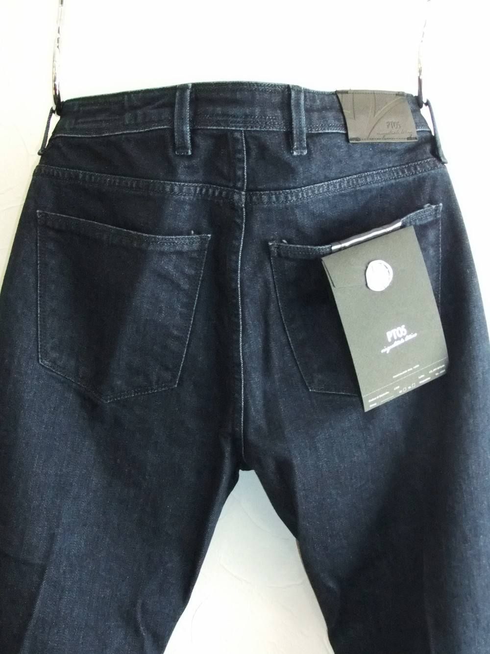 EXCLUSIVE COLOUR DOTS INSIDE PRINTED STRETCH DENIM(ストレッチデニム)