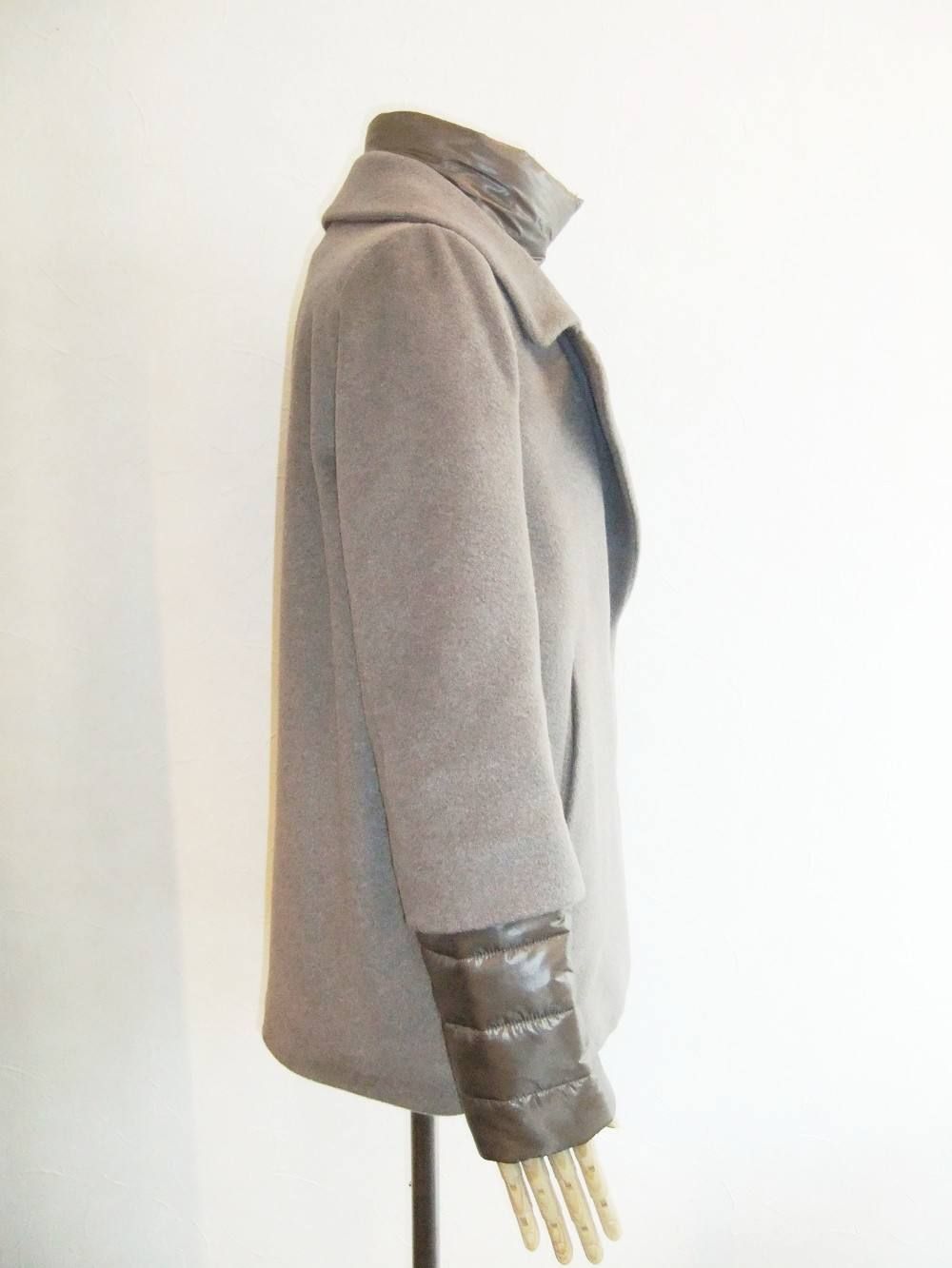 WOOL DOWN JACKET COAT