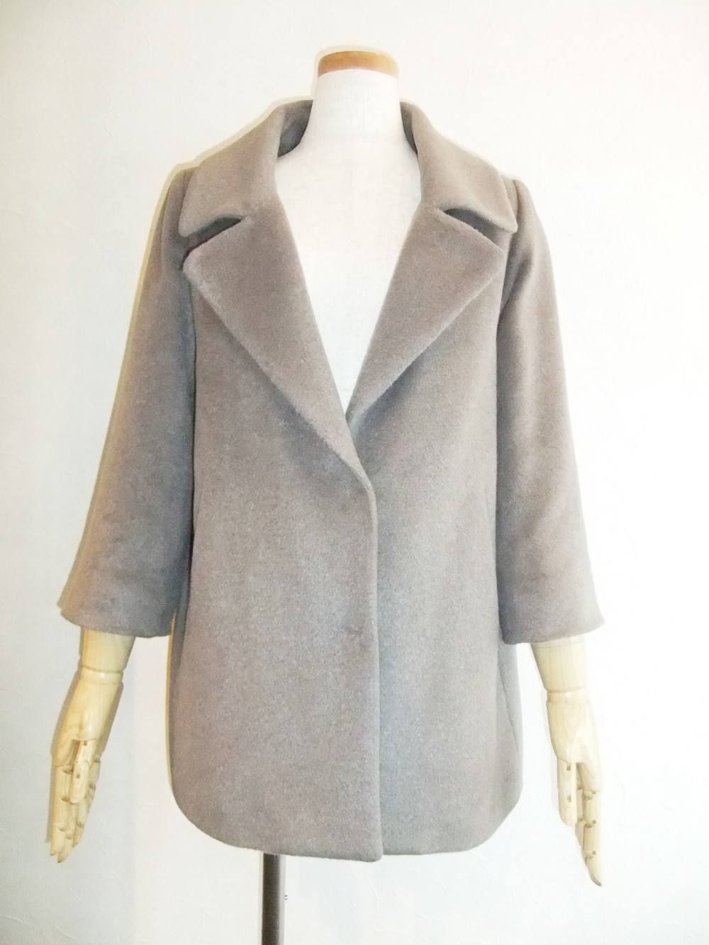 WOOL DOWN JACKET COAT